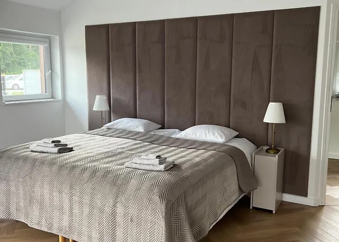 Dom Przy Lesie Ferienhaus Godnowa