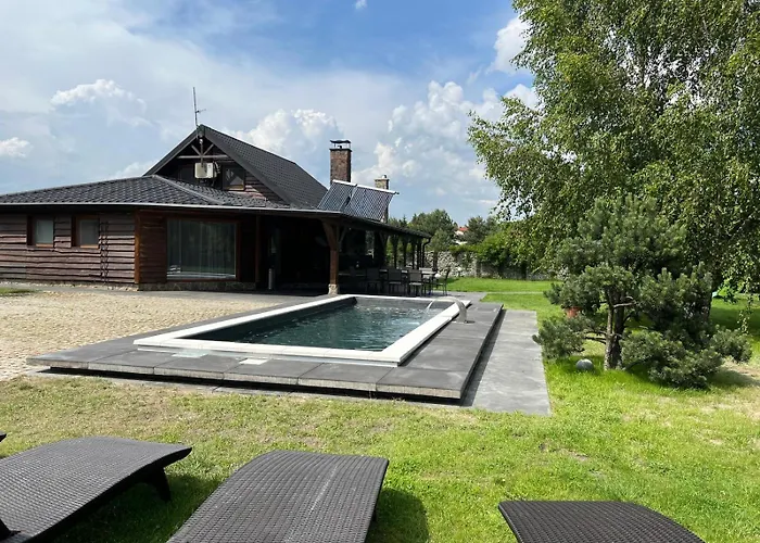 Dom Przy Lesie Ferienhaus Godnowa